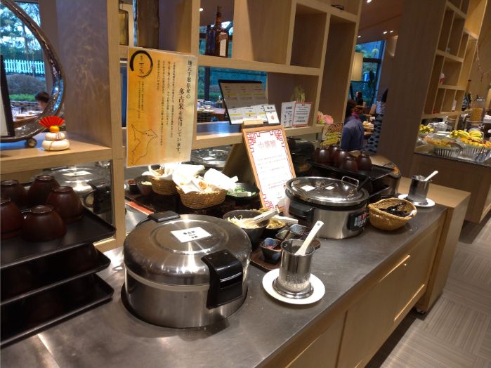 ホテル日航成田セリーナの朝食バイキング